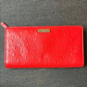 Kate Spade Scarlet Textured Wallet